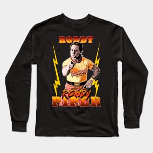 Pointing Roddy Piper Long Sleeve T-Shirt